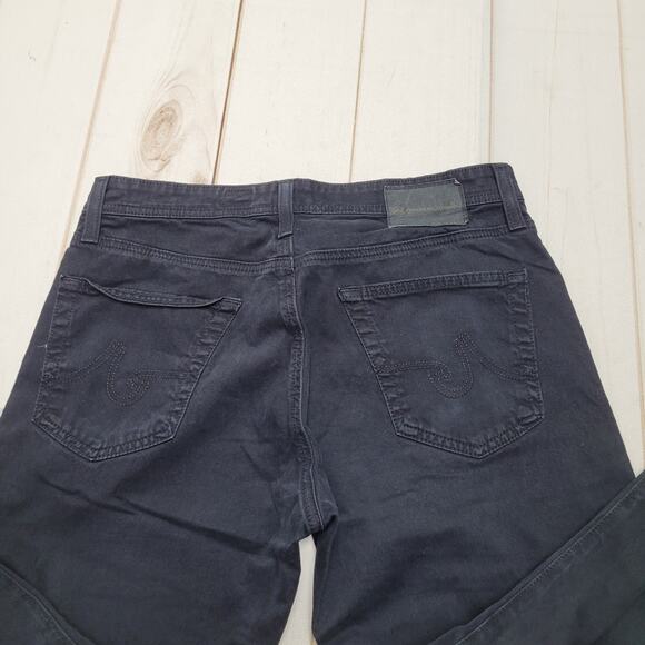 Adriano Goldschmeid the Protege black straight leg jeans hemmed regular - Picture 7 of 7